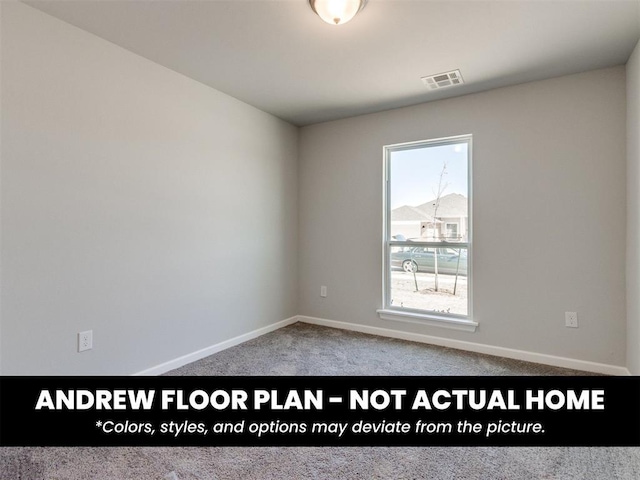 8600 NW 75th St, Oklahoma City, OK 73132 - empty room featuring carpet flooring and baseboards