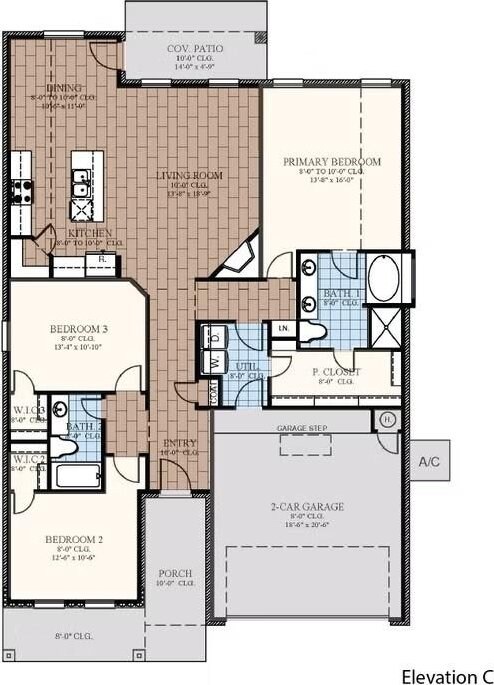 8509 NW 76th St, Oklahoma City, OK 73132 - room layout
