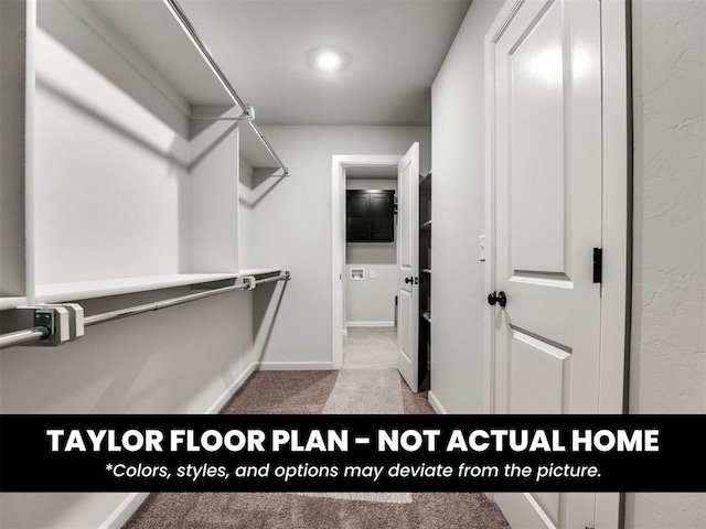 8509 NW 76th St, Oklahoma City, OK 73132 - walk in closet with light colored carpet