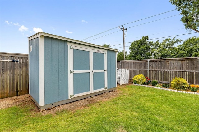 4813 Hambletonian Ln, Mustang, OK 73064 - view of shed