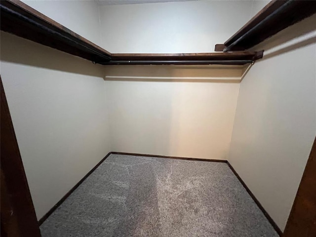 3014 S Mission St, Anadarko, OK 73005 - walk in closet featuring carpet