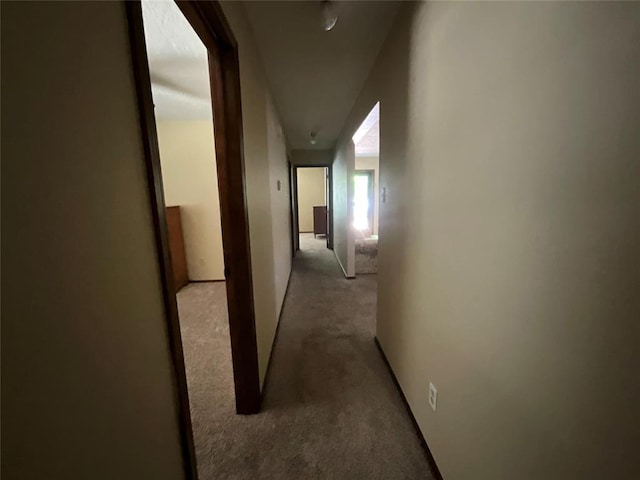 3014 S Mission St, Anadarko, OK 73005 - hallway with light colored carpet