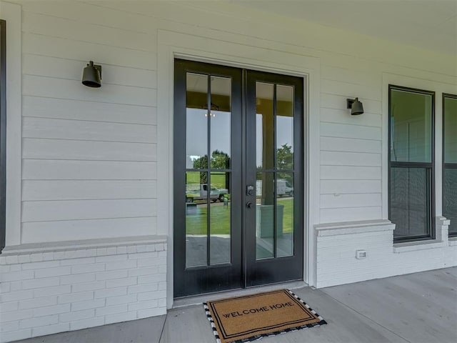 5812 Cimarron Mnr, Guthrie, OK 73044 - view of exterior entry with french doors