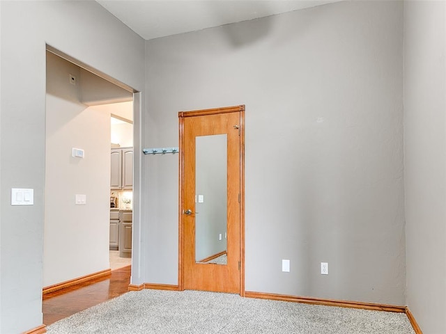 113 Stone Creek Dr, Midwest City, OK 73130 - spare room with baseboards