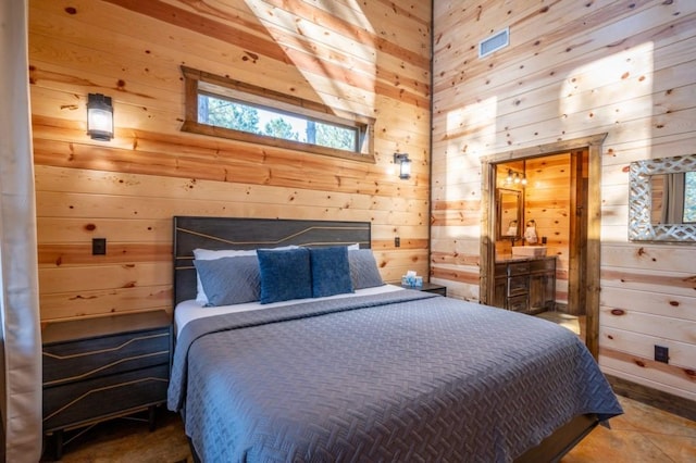 59 Sweet Elm, Broken Bow, OK 74728 - bedroom with wooden walls and multiple windows