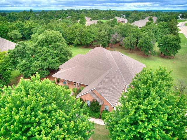 16441 Roserock Cir, Choctaw, OK 73020 - aerial view of property and surrounding area
