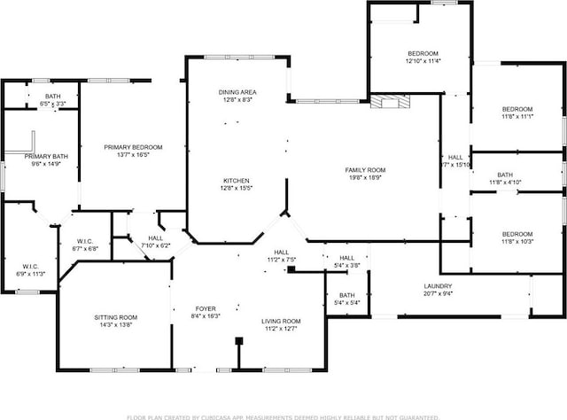 16441 Roserock Cir, Choctaw, OK 73020 - property floor plan