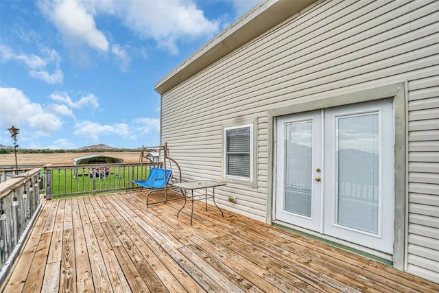 23596 Beach Haven Dr, Granite, OK 73547 - view of deck