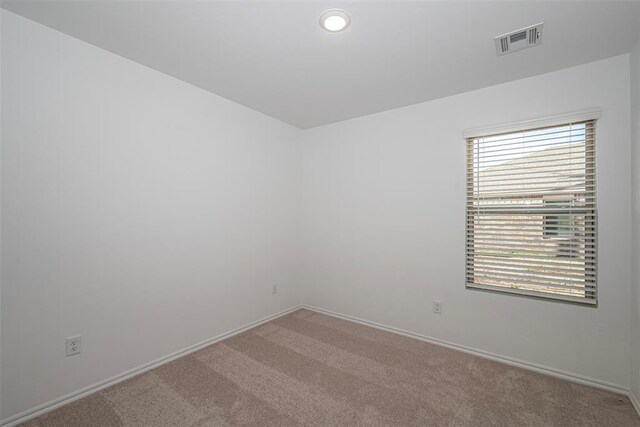3717 Palmetto Bluff Dr, Mustang, OK 73064 - carpeted spare room featuring baseboards and recessed lighting