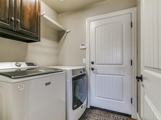 15508 Homecoming Dr, Edmond, OK 73013 - laundry room with cabinet space and washer and dryer