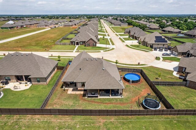 4442 Violet St, Tuttle, OK 73089 - aerial view of residential area