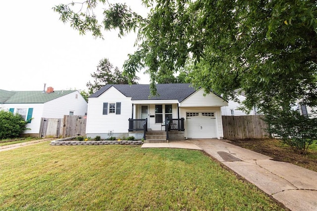 2616 NW 33rd St, Oklahoma City, OK 73112 - single story home with an attached garage, concrete driveway, and covered porch
