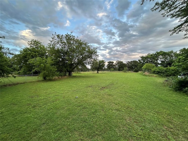 8312 Spencer Jones Rd, Jones, OK 73049 - view of grassy yard featuring a rural view