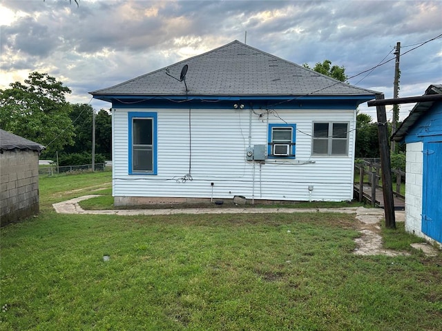 8312 Spencer Jones Rd, Jones, OK 73049 - rear view of property featuring a shingled roof