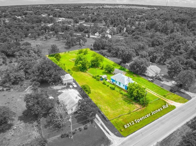 8312 Spencer Jones Rd, Jones, OK 73049 - drone / aerial view