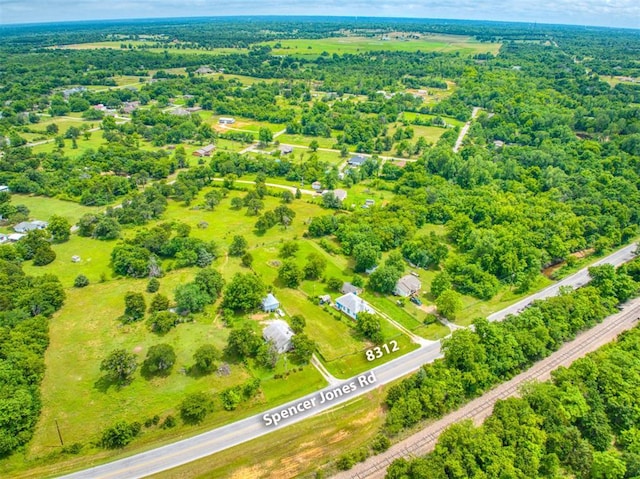8312 Spencer Jones Rd, Jones, OK 73049 - bird's eye view