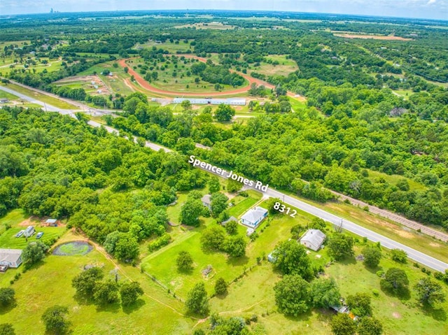 8312 Spencer Jones Rd, Jones, OK 73049 - aerial view