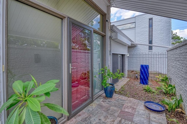 3605 Hampton Ct, Norman, OK 73072 - doorway to property featuring a patio area