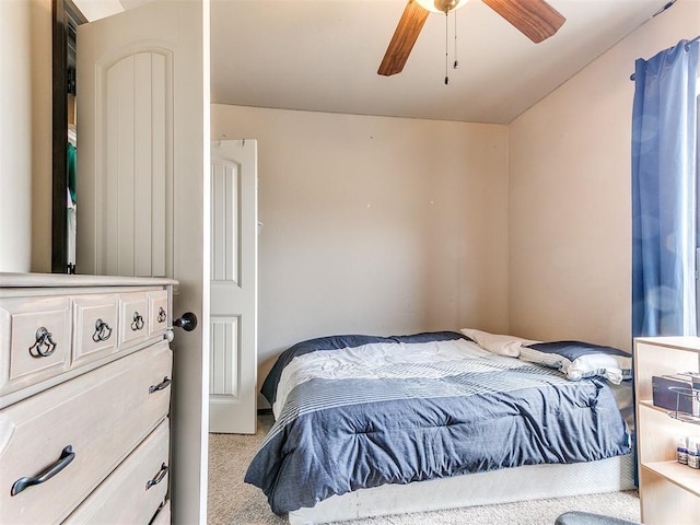15228 Turtle Lake Pl, Oklahoma City, OK 73165 - carpeted bedroom featuring a ceiling fan