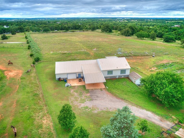 4355 S Midwest Blvd, Guthrie, OK 73044 - overview of rural landscape