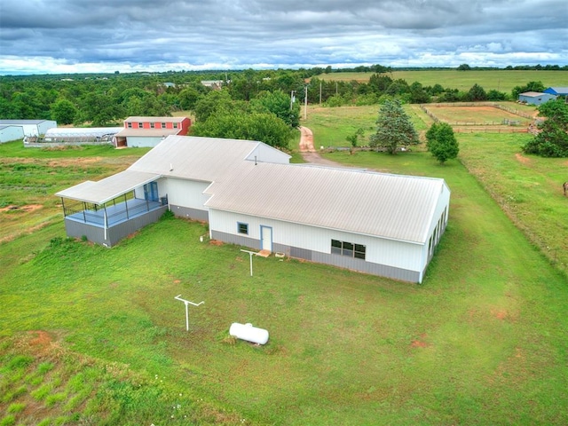 4355 S Midwest Blvd, Guthrie, OK 73044 - view from above of property