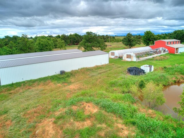 4355 S Midwest Blvd, Guthrie, OK 73044 - view of yard featuring an outbuilding