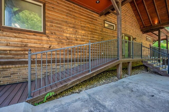 2801 John Deere Ave Unit 1, Edmond, OK 73034 - view of side of property with stairs