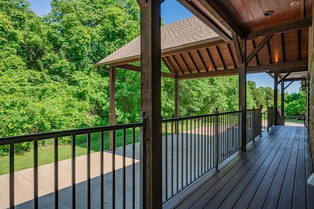 2801 John Deere Ave Unit 1, Edmond, OK 73034 - view of deck