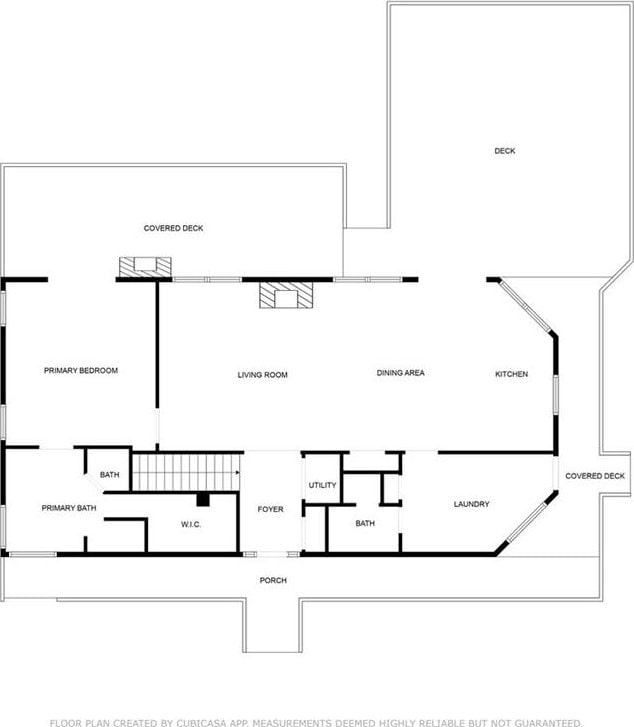 2801 John Deere Ave Unit 1, Edmond, OK 73034 - property floor plan
