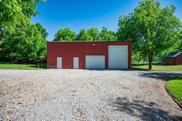 2801 John Deere Ave Unit 1, Edmond, OK 73034 - view of detached garage