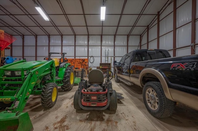 2801 John Deere Ave Unit 1, Edmond, OK 73034 - garage featuring metal wall