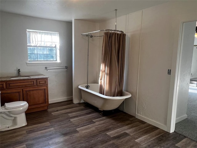 1808 Doris Ave, Tuttle, OK 73089 - bathroom featuring wood finished floors and vanity