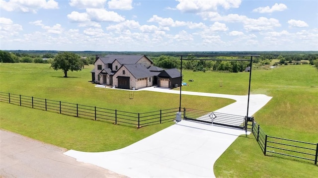 16000 N Hogback Rd, Luther, OK 73054 - aerial view of sparsely populated area