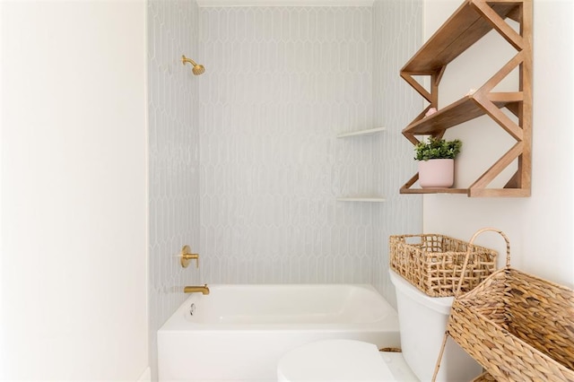 16000 N Hogback Rd, Luther, OK 73054 - full bath with  shower combination and toilet