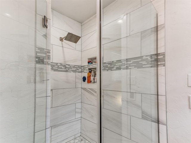 203 N Sherry Ave, Norman, OK 73069 - bathroom featuring a shower stall
