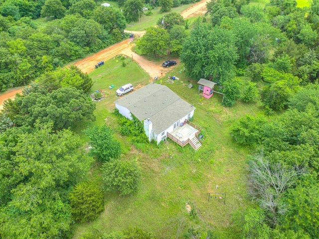 14417 Longhorn Dr, Jones, OK 73049 - bird's eye view