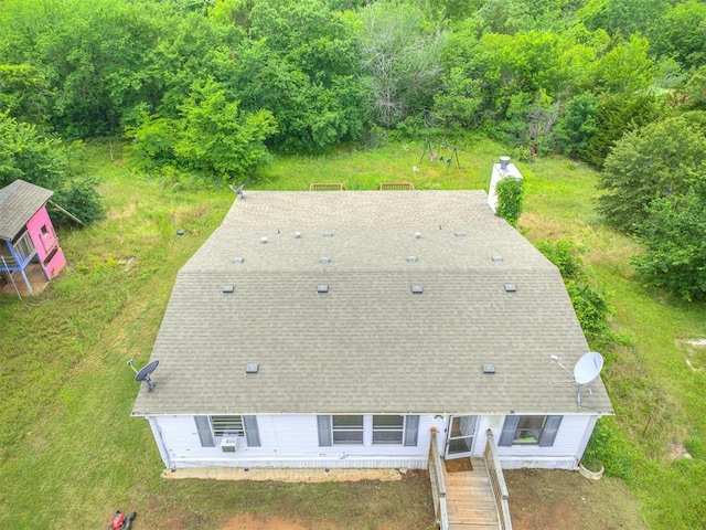 14417 Longhorn Dr, Jones, OK 73049 - view from above of property