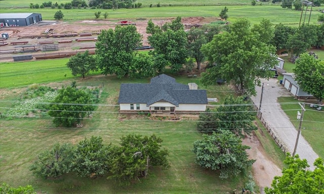 2401 Davis Rd, Guthrie, OK 73044 - overview of rural landscape