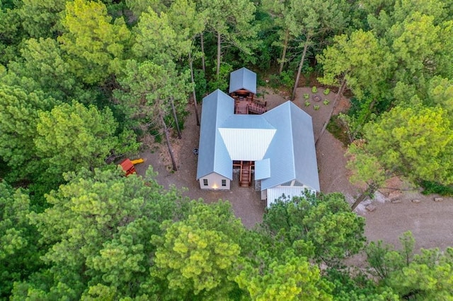 193 Pine Forest Trl, Broken Bow, OK 74728 - view of subject property featuring a heavily wooded area