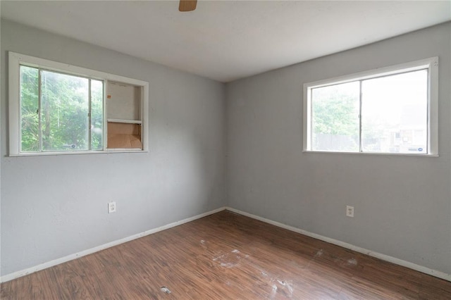 2325 E Madison St, Oklahoma City, OK 73111 - unfurnished room with wood finished floors