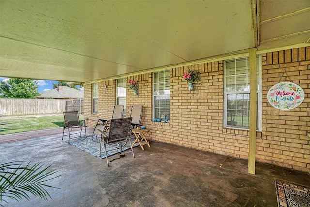 409 Pheasant Cir, Altus, OK 73521 - view of patio