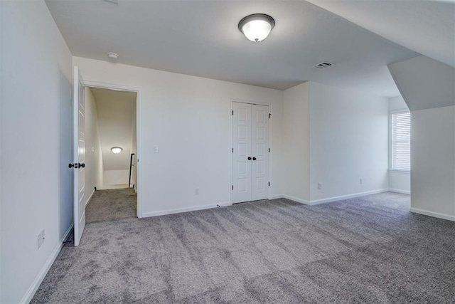 4116 NW 155th St, Edmond, OK 73013 - unfurnished bedroom with carpet flooring, baseboards, and a closet