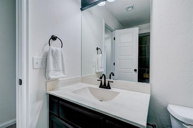 4116 NW 155th St, Edmond, OK 73013 - bathroom featuring vanity and toilet