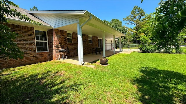 339770 E 1040th Cir, Meeker, OK 74855 - view of yard with a patio