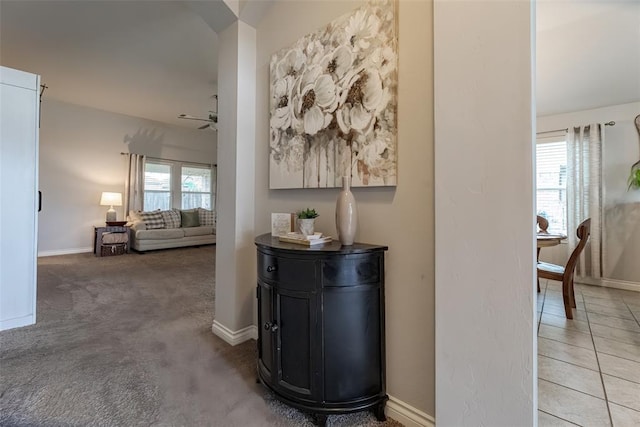 19005 Valencia Park Dr, Edmond, OK 73012 - hall with baseboards