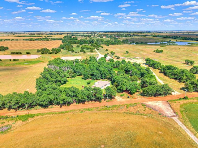19519 N 2730th Rd, Kingfisher, OK 73750 - view of rural area with a nearby body of water