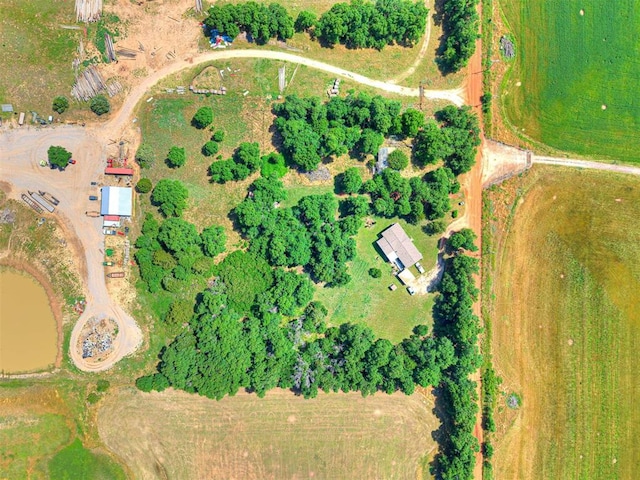 19519 N 2730th Rd, Kingfisher, OK 73750 - aerial view of property and surrounding area