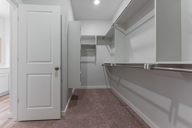 741 Stella Trl, Guthrie, OK 73044 - spacious closet featuring carpet