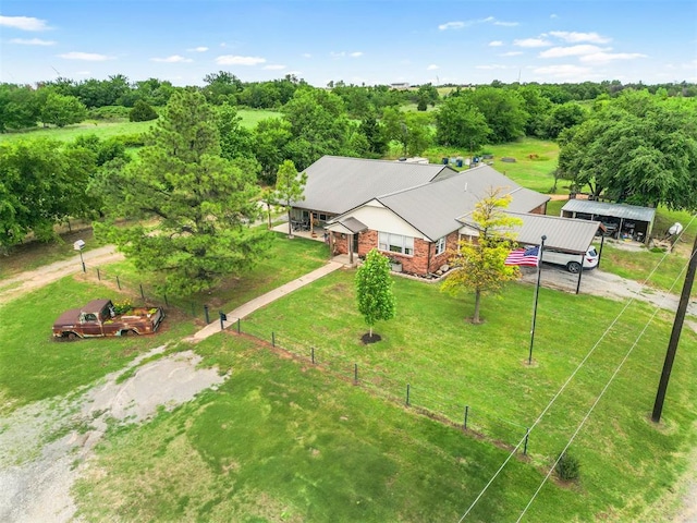 26114 State Highway 19, Cyril, OK 73029 - aerial view of property and surrounding area