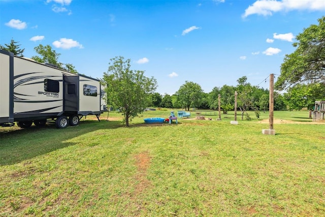 26114 State Highway 19, Cyril, OK 73029 - view of green lawn